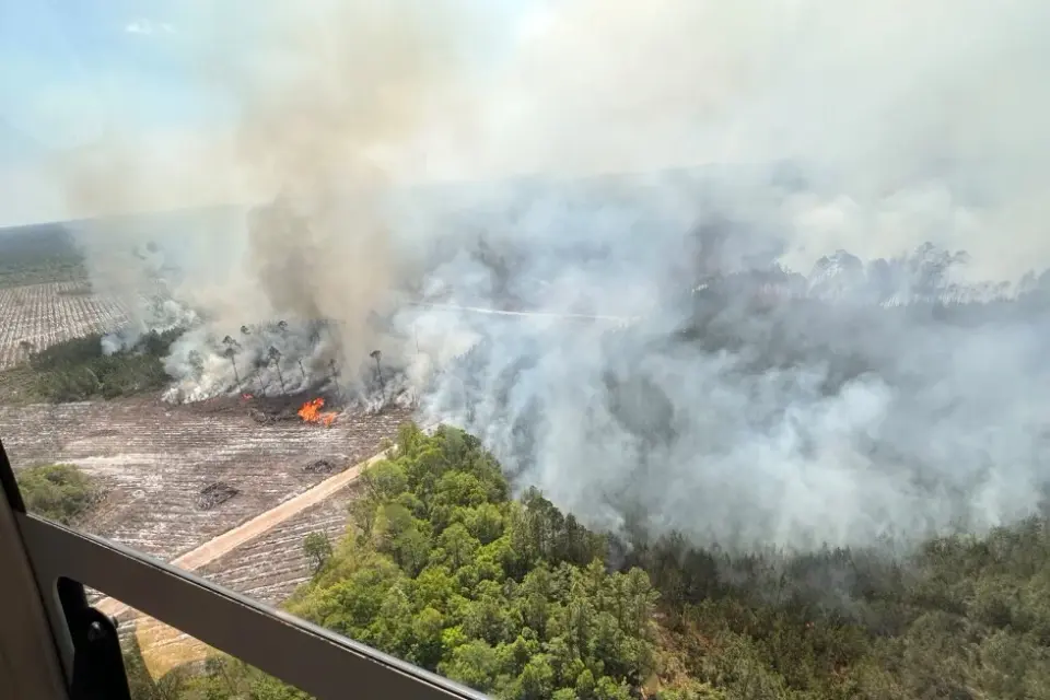 Georgia wildfire swells to 31 sq mi, prompting evacuations