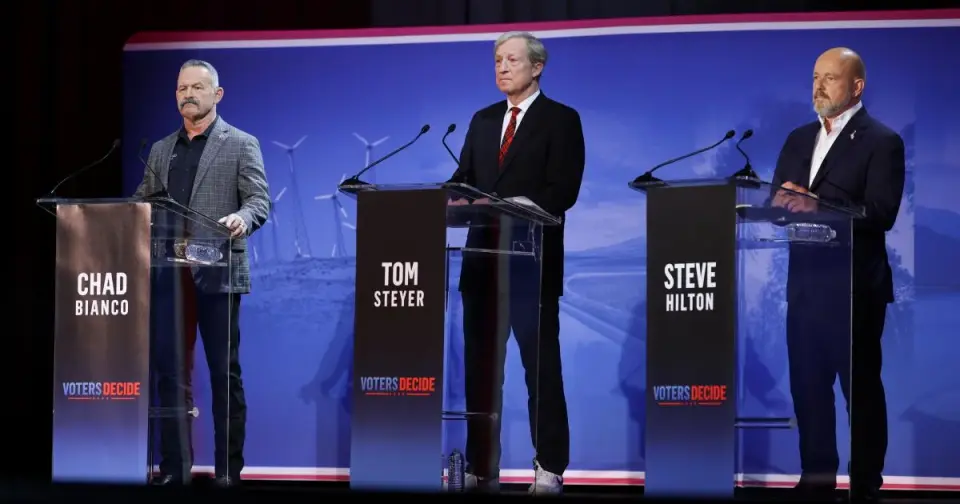 Gas, Housing Costs Dominate California Governor Debate in Pomona