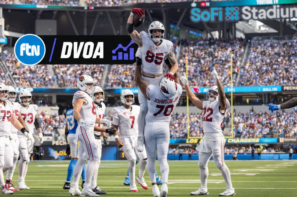 Week 1 DVOA Data Upsets Knee-Jerk Conclusions