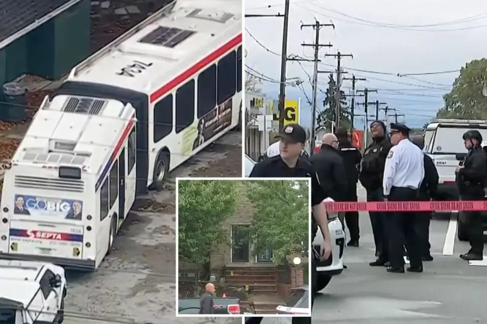 Philadelphia man kills mother and sister, sets home ablaze, then dies in 12-hour SEPTA bus standoff
