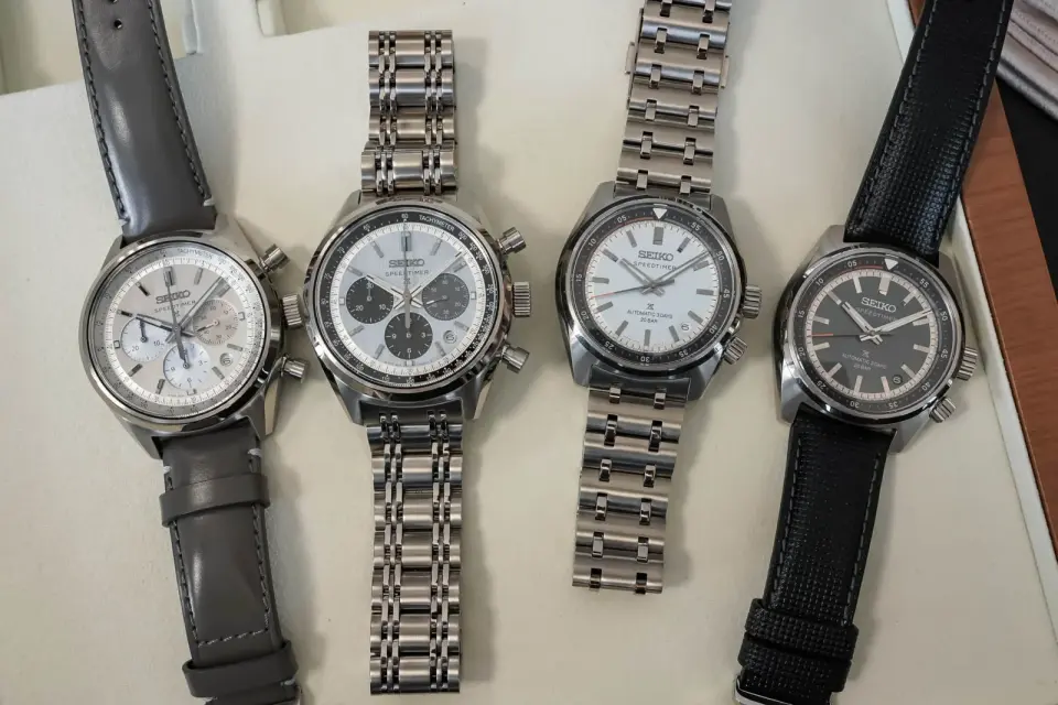 Seiko Expands Speedtimer Line with Four New Mechanical References