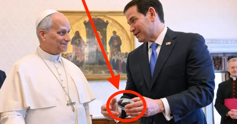 Rubio’s Vatican Gift Backfires, Becomes a Meme Moment