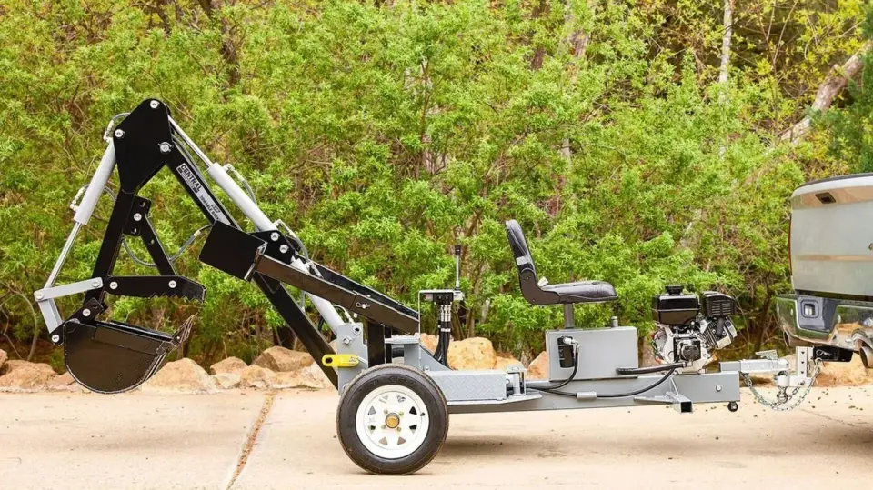 Harbor Freight's 8HP Towable Backhoe: Online-Exclusive Price and Specs