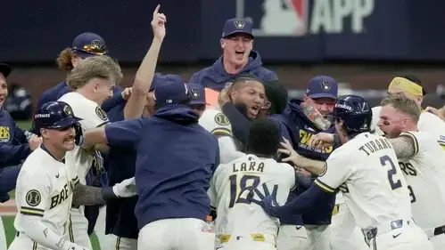 Chourio's Walk-Off Single Seals 2-0 NLDS Lead for Brewers Over Padres