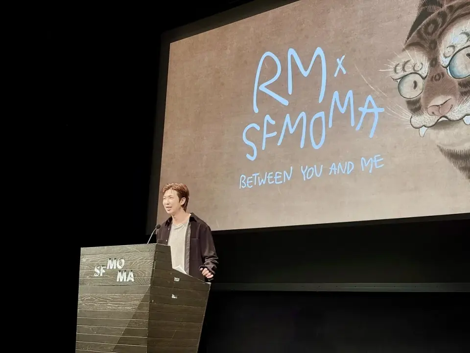 BTS's RM Opens First Solo Art Exhibition at SFMOMA