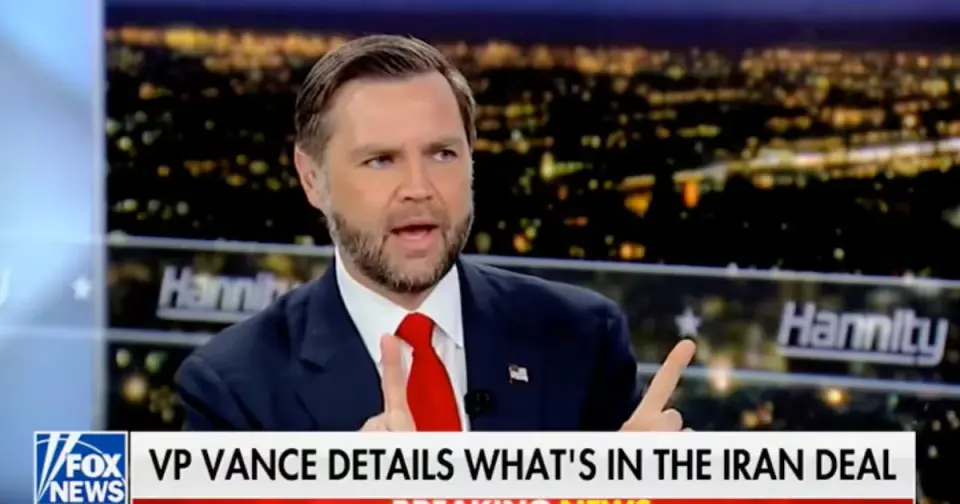 Vance Pushes Back After Trump's Iran Post, Says No U.S. Cash for Iran