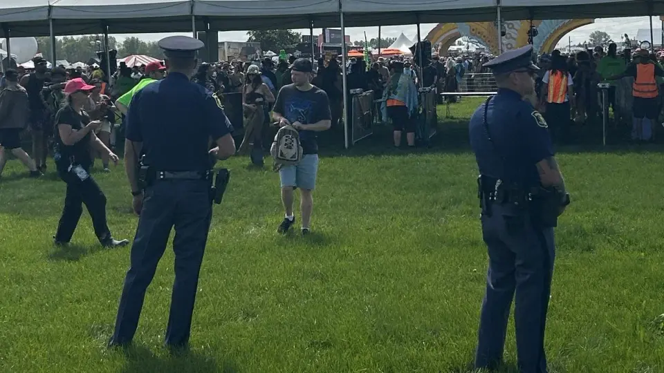 Newborn neonate found in portable restroom at Electric Forest campground; MSP investigating