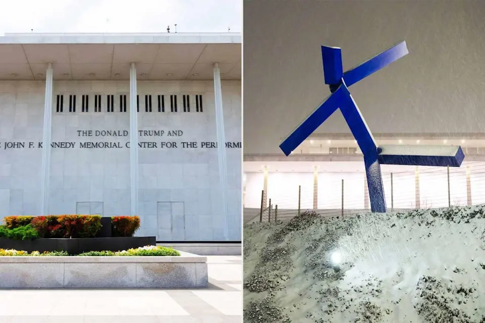 Kennedy Center Removes Joel Shapiro's 'Blue' Amid Trump-Era Renovation Fight