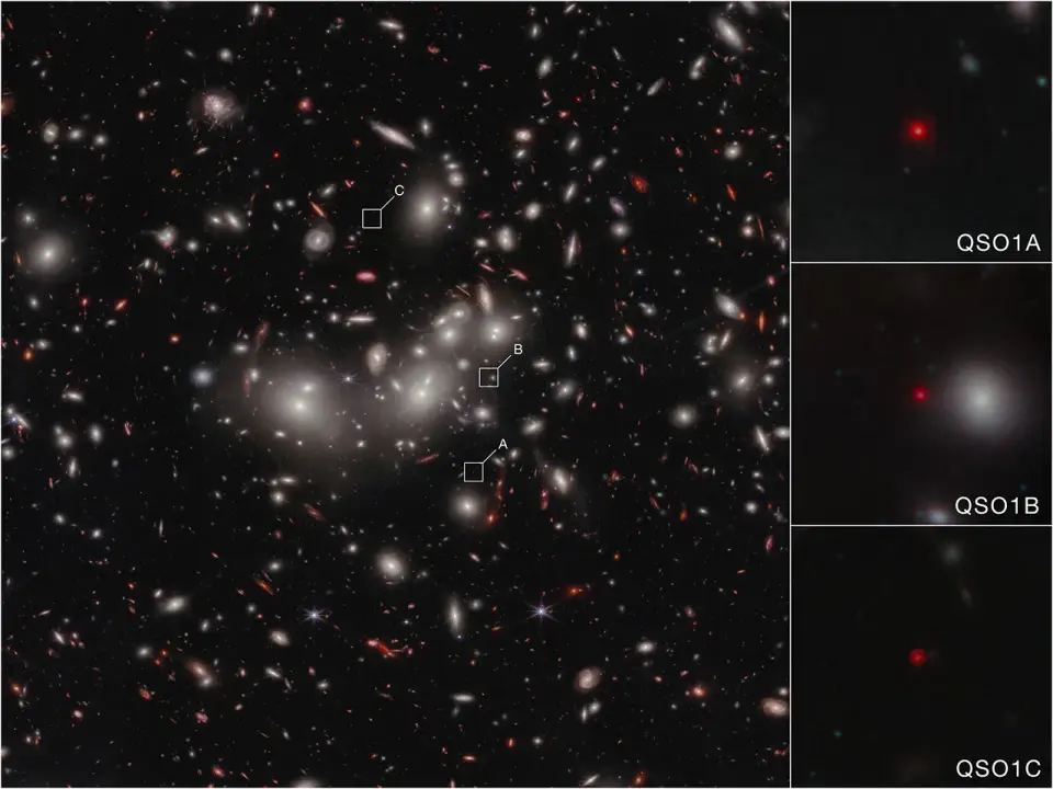 Black Hole Precedes Galaxy: Webb Finds Direct-Collapse Seed in the Early Universe