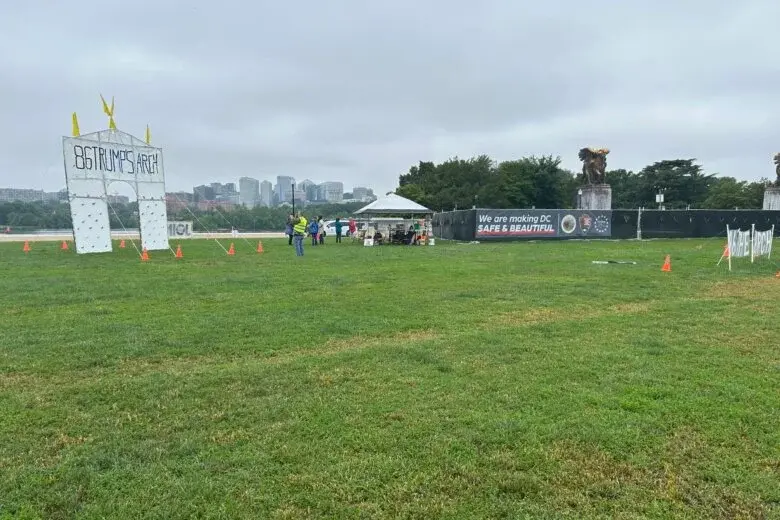 Third Act Targets Trump's Memorial Circle Arch Plan in DC Protest