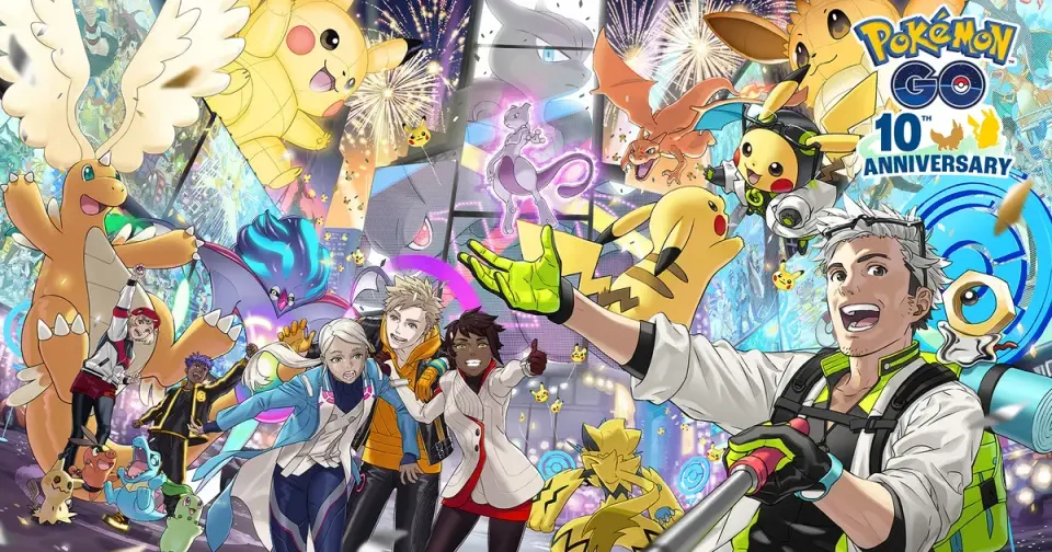 Pokemon Go Celebrates 10th Anniversary with $48.5M In-App Week