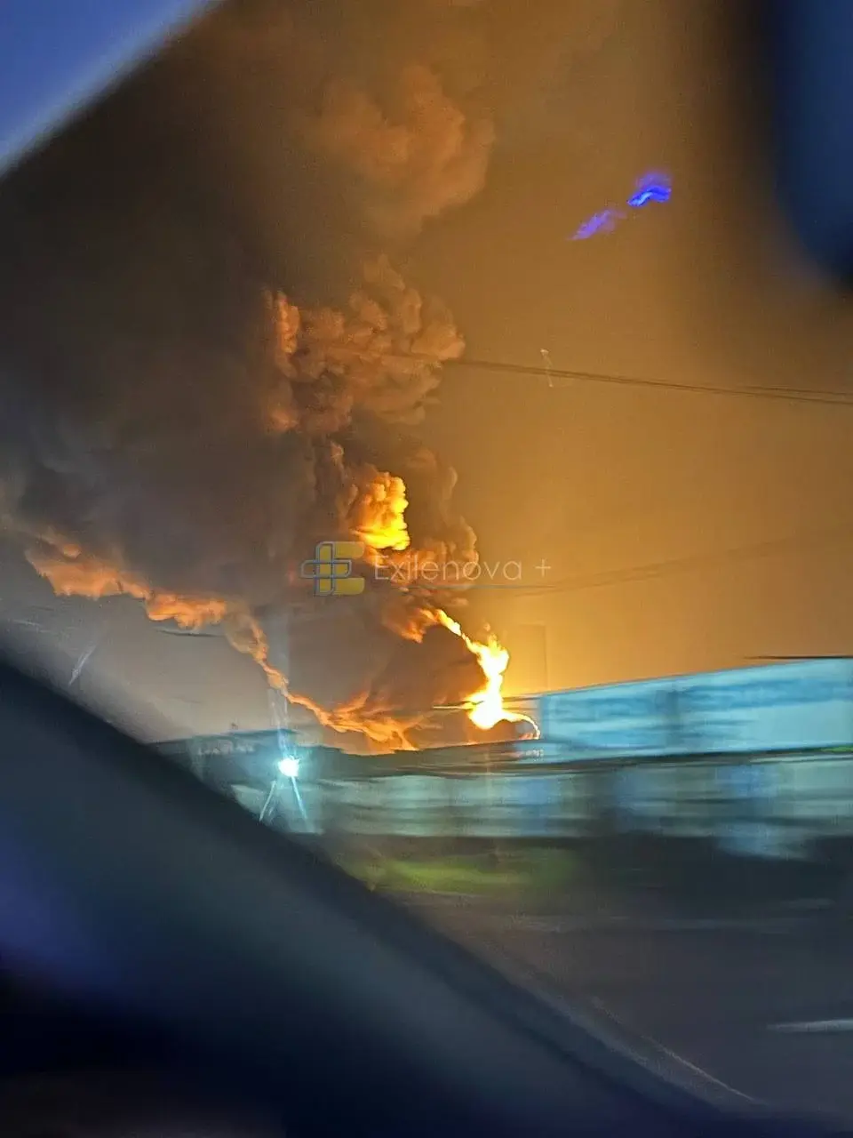 Krasnodar refinery ablaze after alleged Ukrainian drone strike