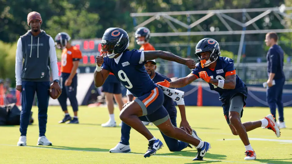 Luther Burden injures groin during Bears camp; Walker stays confident