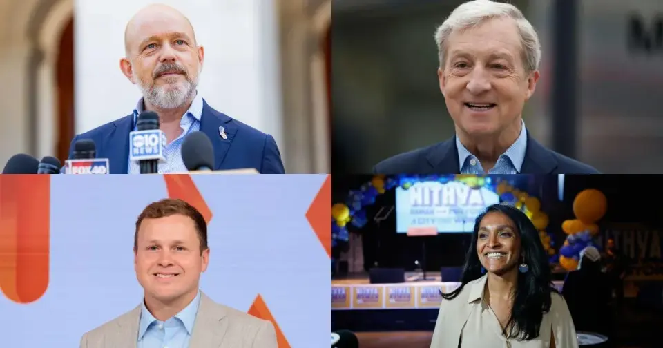 LA mayoral race tightens as Pratt's lead over Raman narrows