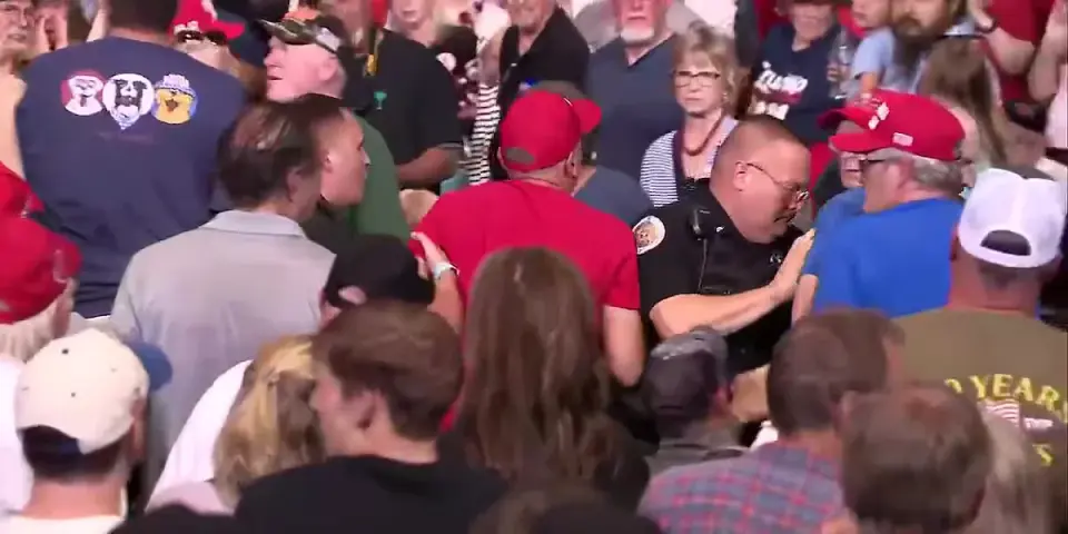 Trump Cheers Punch at Clemson Rally as Protests Disrupt Midterm Campaign