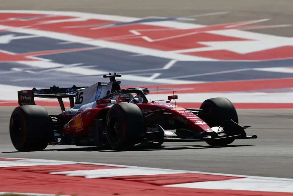 Leclerc Leads Austin Practice as Ferrari Upgrade Shows Early Promise