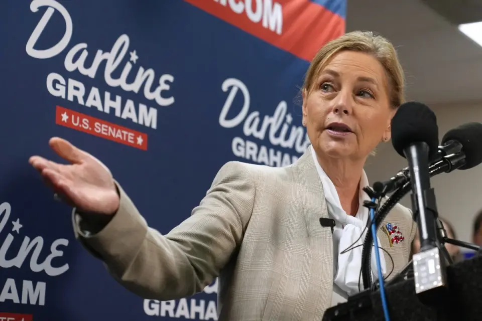 Trump rallies in South Carolina as Cook Report downgrades Graham's Senate odds