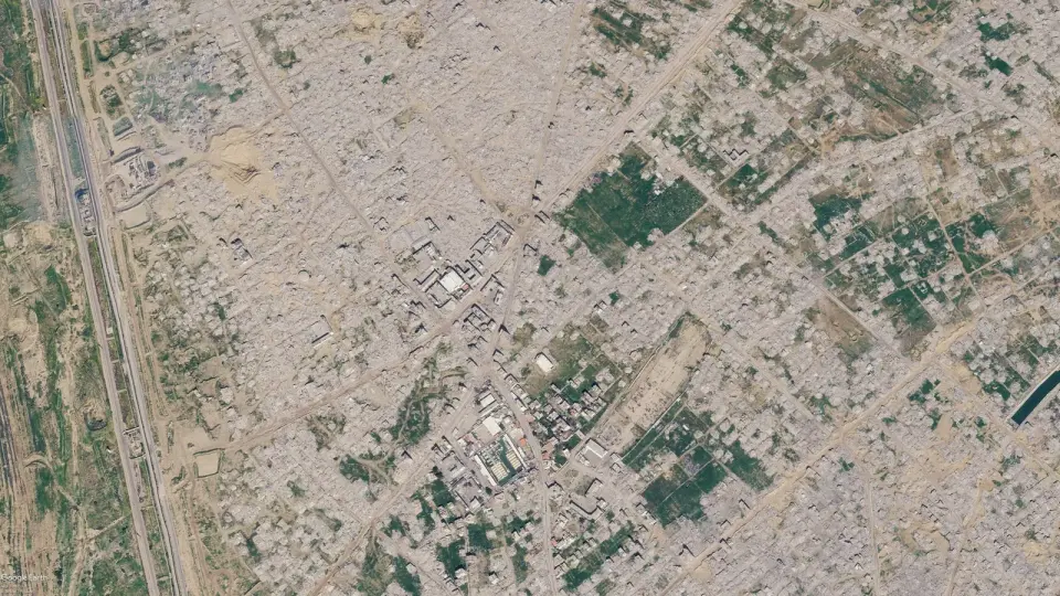 Satellite data reveals ongoing Gaza destruction despite ceasefire