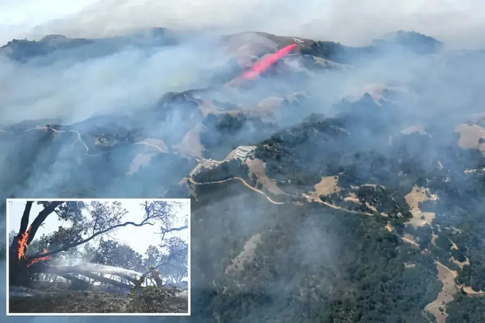 Big Sur Timber Fire Expands to 1,700+ Acres, Highway 1 Shuts Down