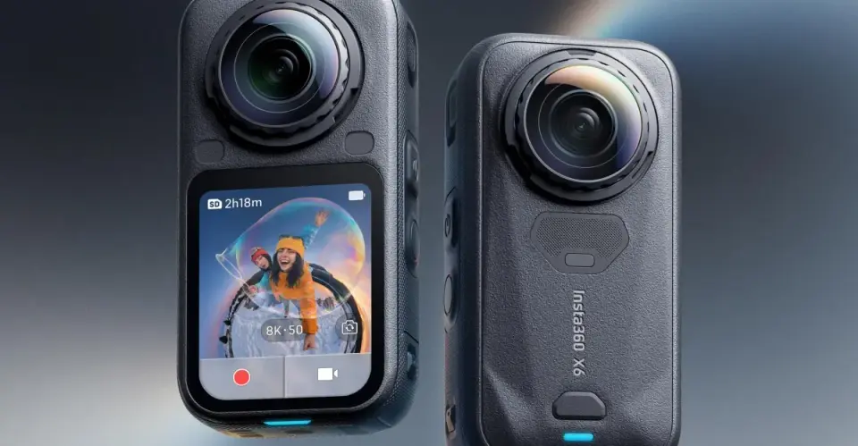 Insta360 X6 packs bigger sensors into a smaller 360° cam with 8K/50fps