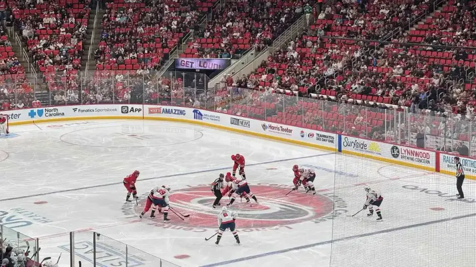 Tuch Scores Twice as Capitals Beat Defending Champions 5-2