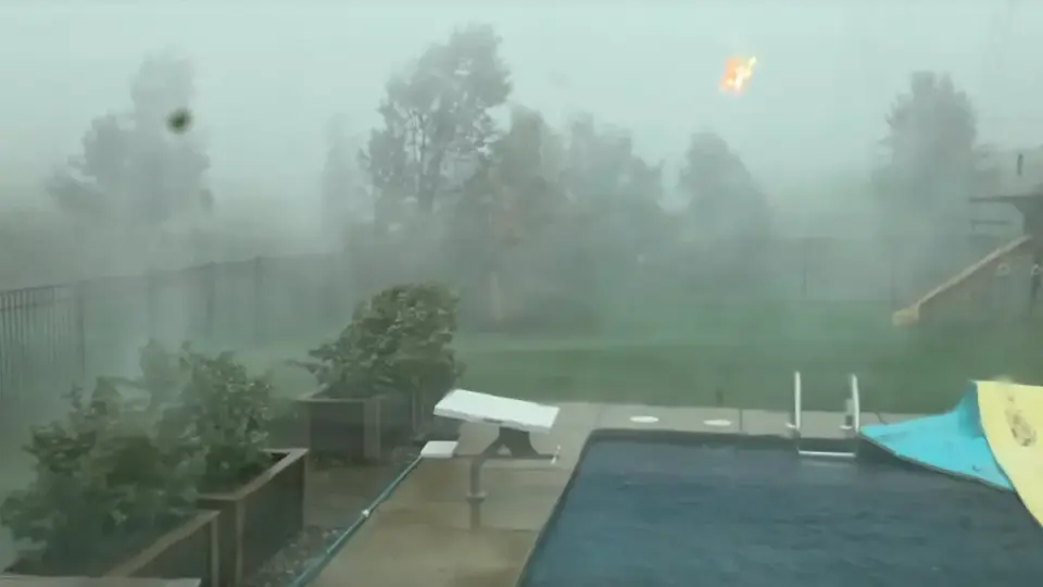 Chicago Area Hit by 100 mph Storms, Widespread Damage