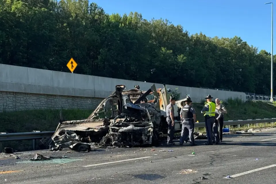 Virginia bus crash: driver charged as five die, four headed to wedding