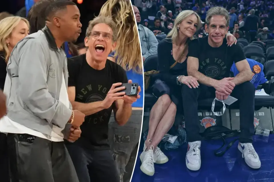 Ben Stiller Teases HBO Documentary From Courtside Knicks Clips