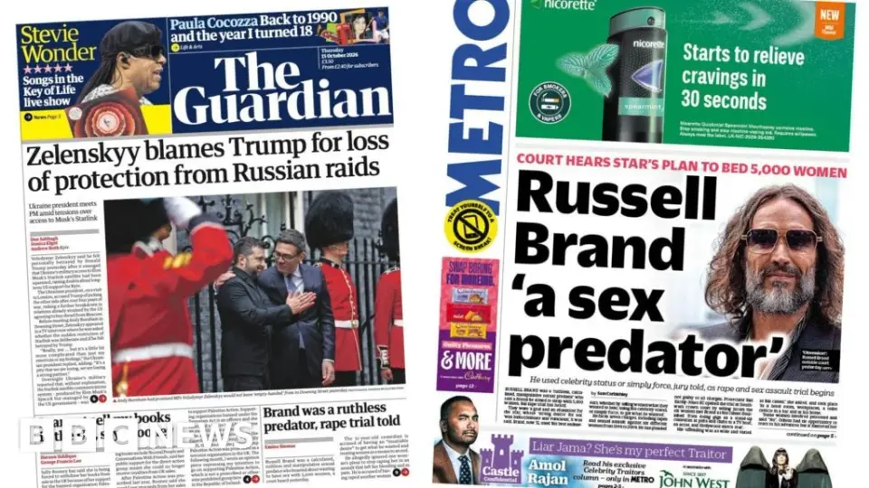 UK Press Condemns Trump Over Starlink Restrictions and Tiger Video; Brand Trial Begins