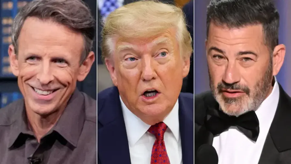 Late-Night Hosts Theorize Why Trump Targets Kimmel Over Others