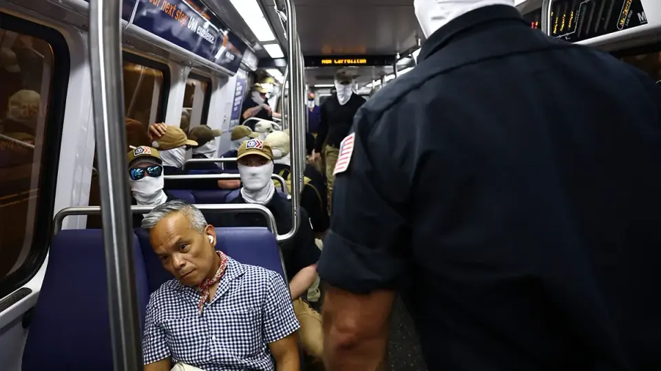 Patriot Front stunts in DC Metro on July 4 spark questions about white supremacy visibility