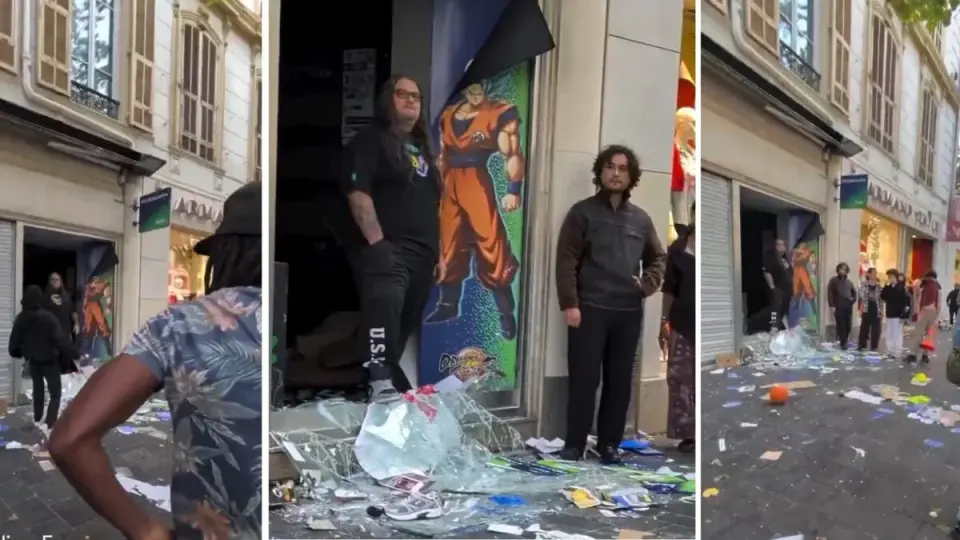 Game Store Employee Defends Shop Amid French Riots, Drawing Viral Support