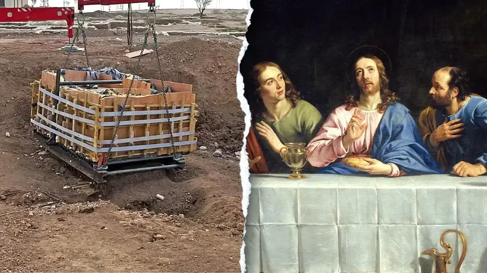 25-Ton Second Temple Era Ritual Bath Lifted from Kiryat Gat