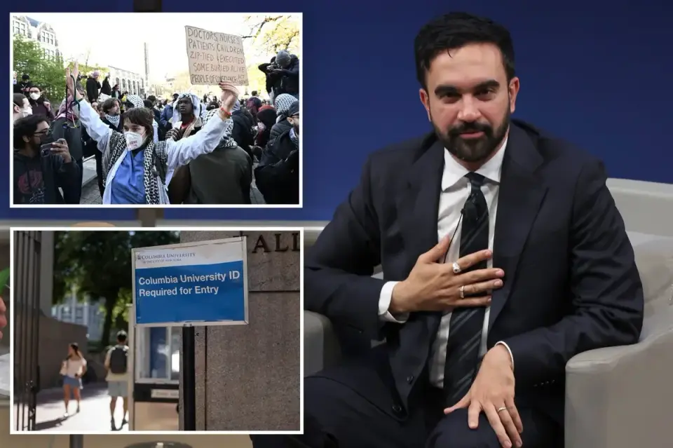 Mamdani’s City Hall Reverses Stance, Threatens Columbia Over Closed Campus Gates