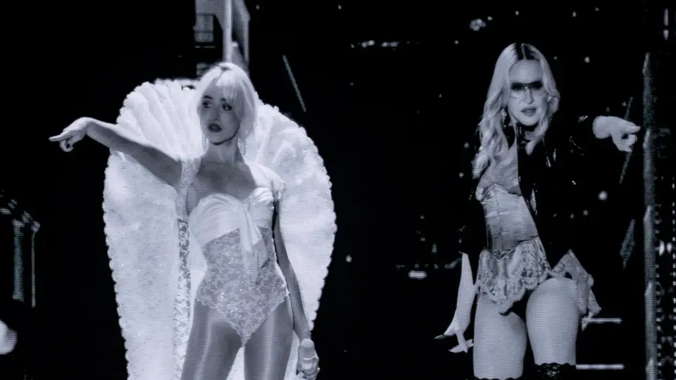 Madonna Reunites With Sabrina Carpenter on Coachella Stage, Debuts New Song