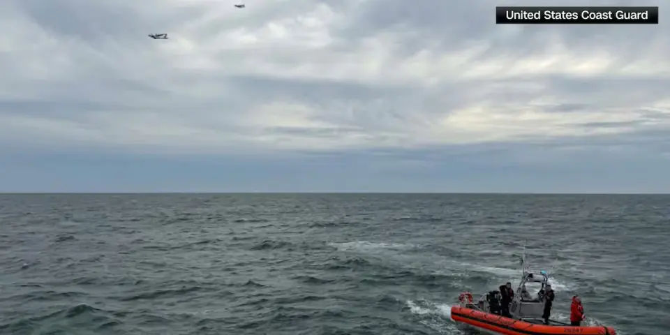 Six presumed dead after medical jet crashes off Nantucket