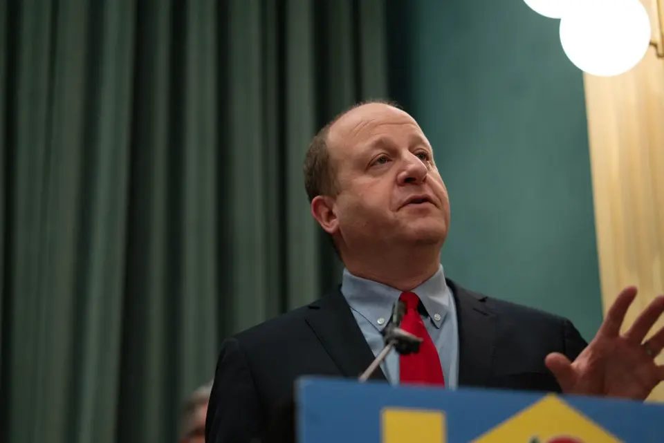 Polis extends veto streak with blocks on swipe-fee sales taxes, firefighter cancer protections, and immigration-suit bill
