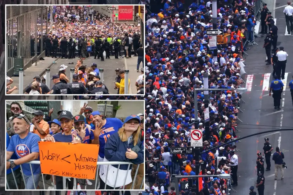 Capacity Reached: Knicks Parade Draws Massive Crowds Hours Before Start