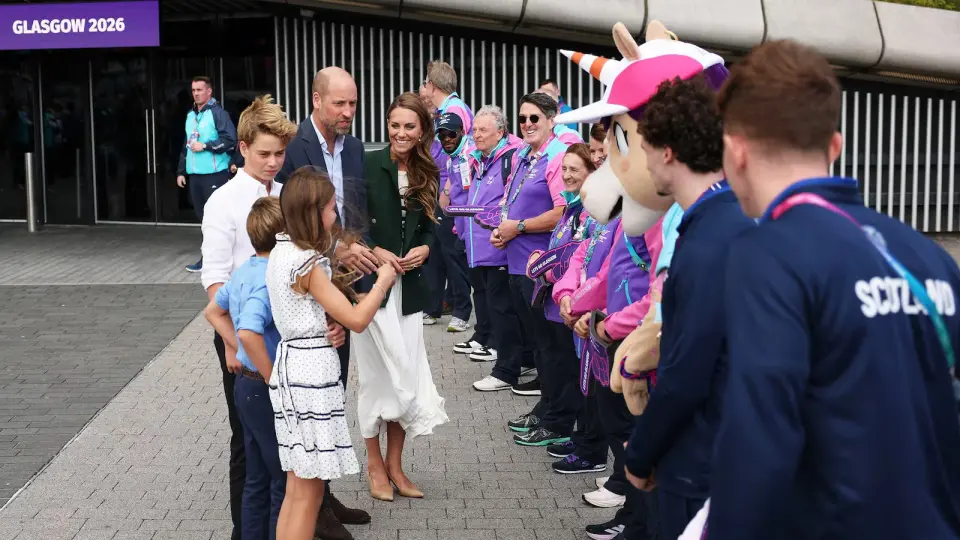 William and Kate Turn Glasgow 2026 Commonwealth Games into a Family Day Out