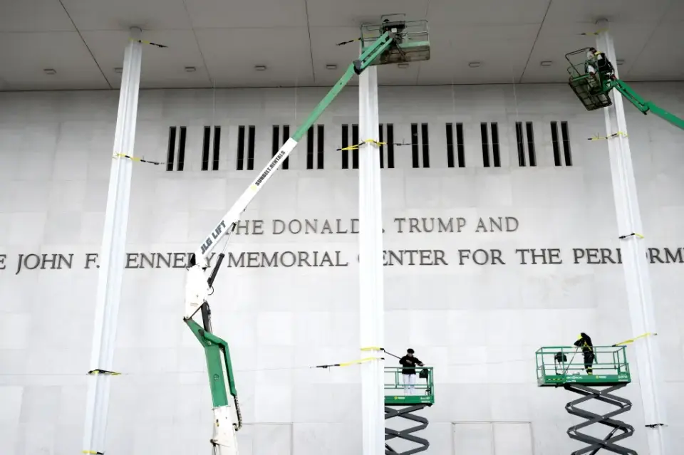 Kennedy Center Ordered to Remove Trump Name From Facade and Materials