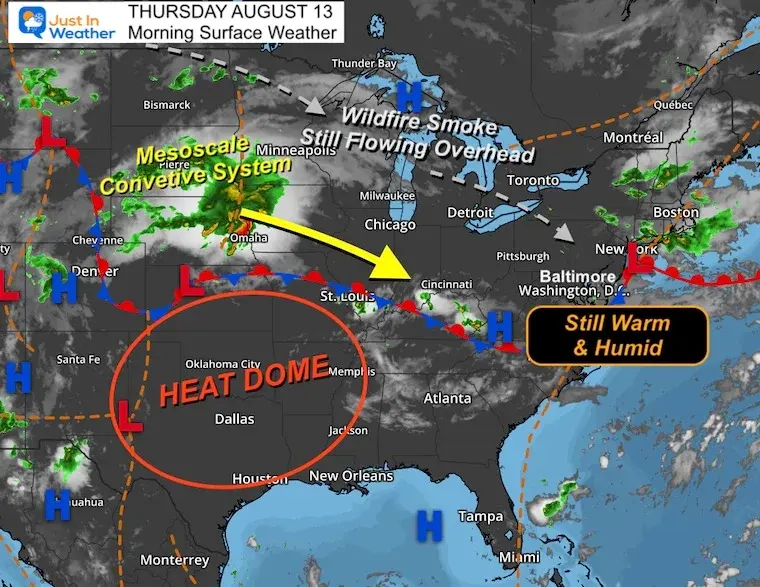 Baltimore Weather: Warm Humidity Persists; Saturday Looks Sunny, Weekend Storms Expected