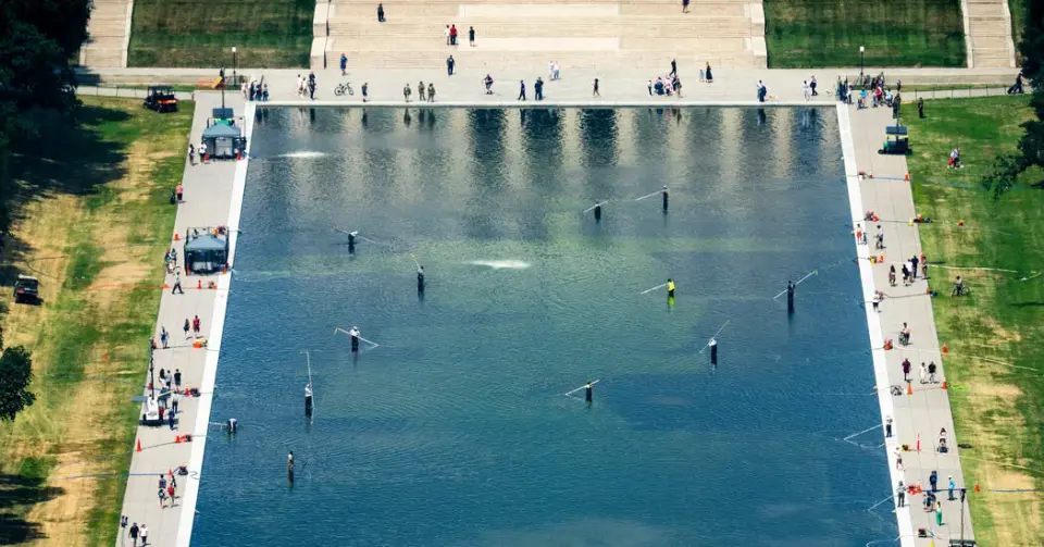 Internal Records Undercut Trump's Reflecting Pool Vandal Claim