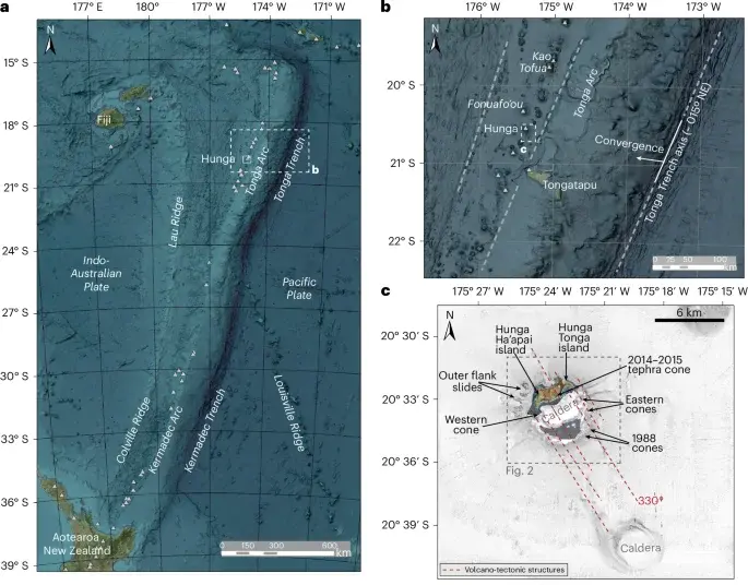Tiny Caldera, Huge Hazards: Rapid Submarine Collapse at Hunga Tonga, 2022