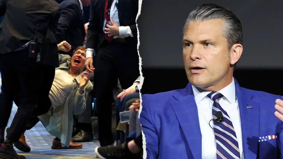 Protesters Disrupt Hegseth's AUSA Panel on Autonomous Warfare