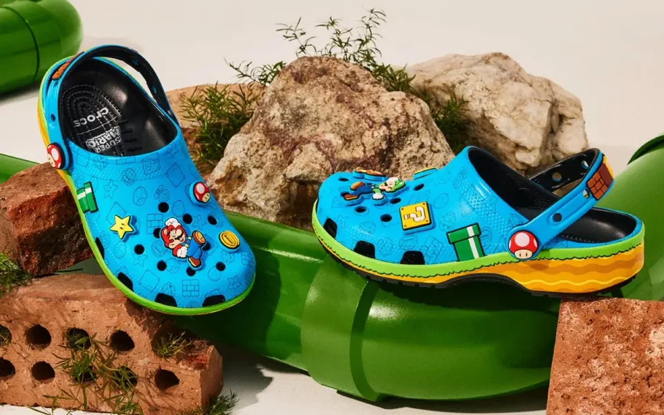 Crocs Unveils Super Mario Collection for July Release