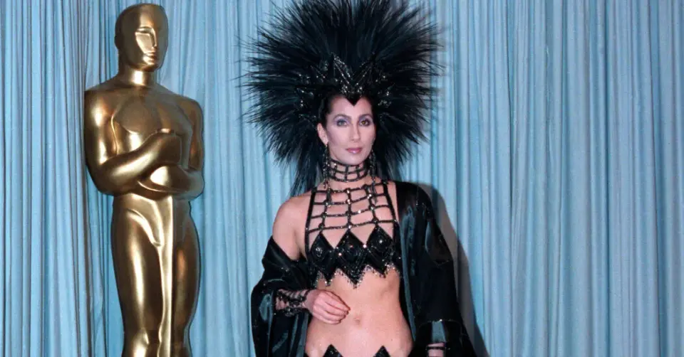 Cher's 1986 Oscar Dress: Bob Mackie's Bedazzled Defiance