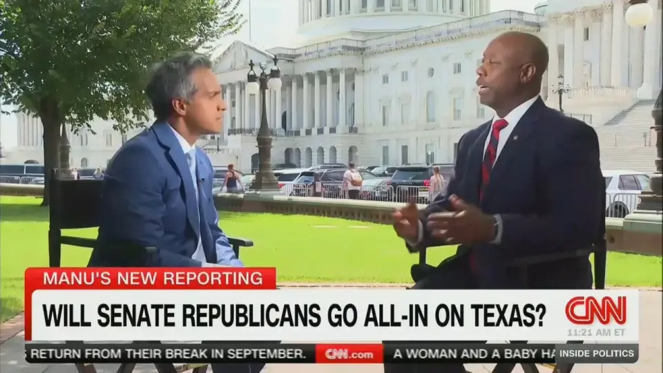 Raju presses Scott on El-Sayed’s name and ‘Muslim’ insinuation in ads