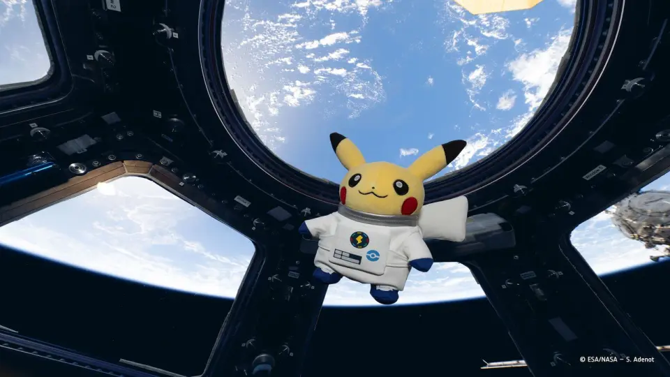 Pikachu Takes Off: ESA and Pokémon Unite for World Space Week