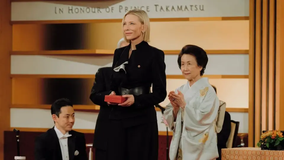 Cate Blanchett Honored with Japan’s Praemium Imperiale, Reflects on Artistic Doubt