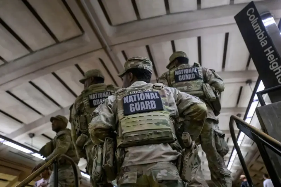 Trump signals legal move over National Guard deployment report